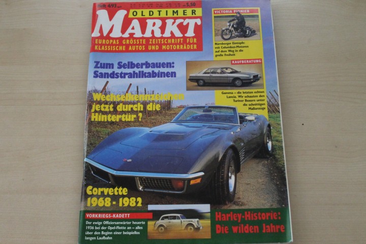 Deckblatt Oldtimer Markt (04/1993)